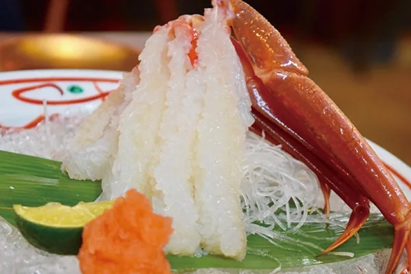 越前がにの料理