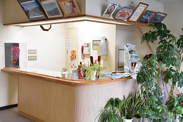 大正館のフロントロビー
