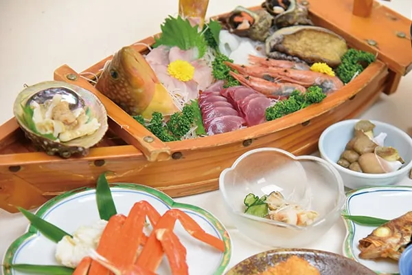越前がにCプランの料理